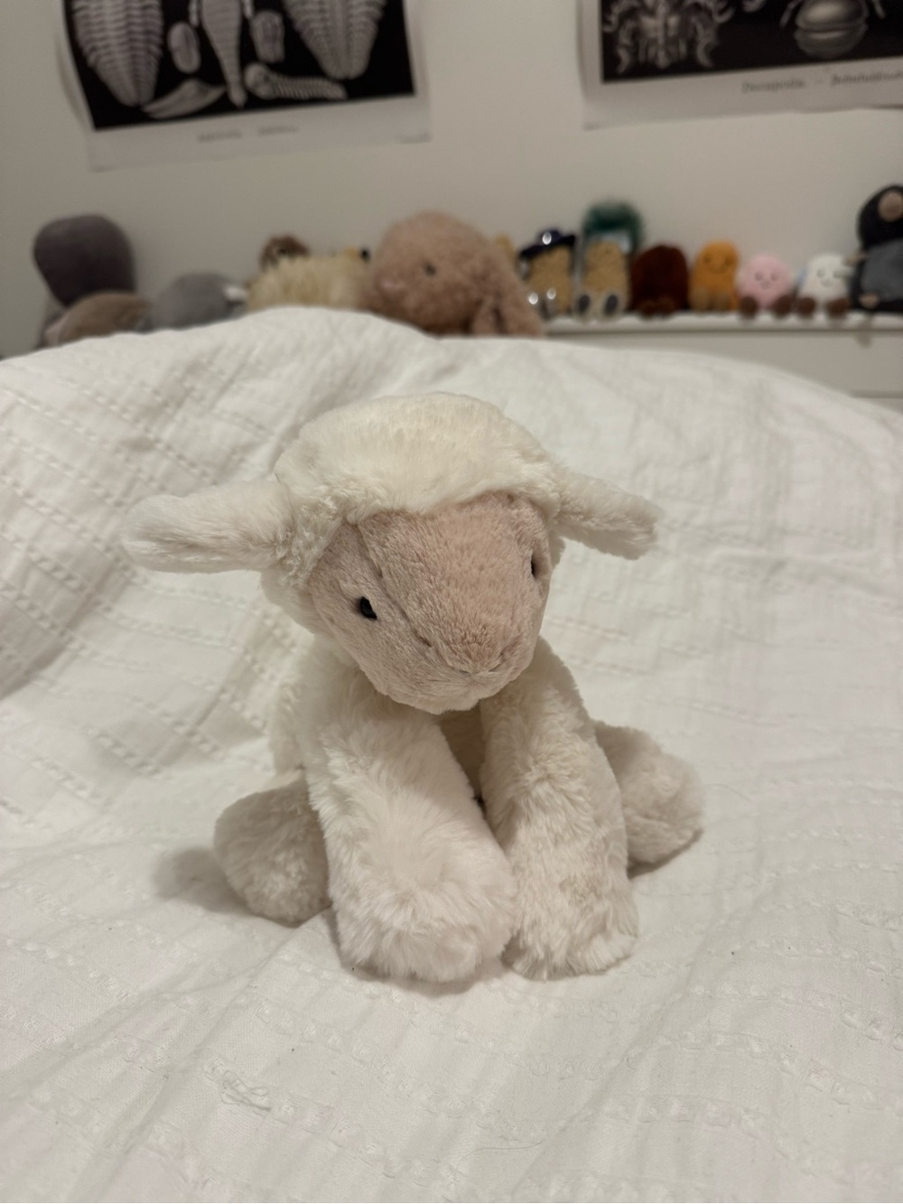 Smudge lamb jellycat NWT
